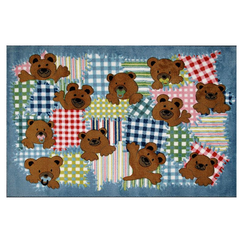 Fun Rugs Supreme Patches Rug, Multicolor, 39X63