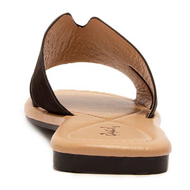 Qupid Castel-56A Women's Slide Sandals