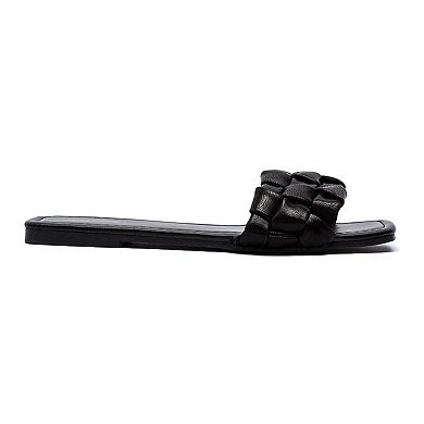 Qupid Flashy-14 Women's Slide Sandals