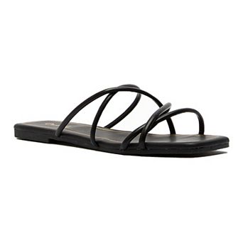 Qupid Flashy-16 Women's Strappy Sandals