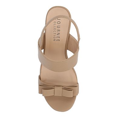 Journee Brookan Women's Block Heel Sandals