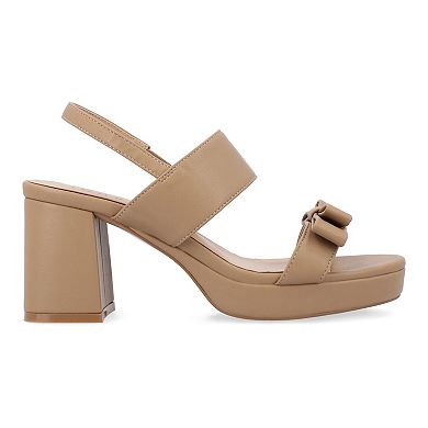 Journee Brookan Women's Block Heel Sandals