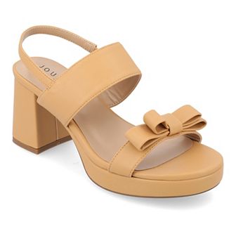 Journee Brookan Women's Block Heel Sandals