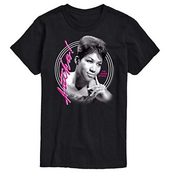 Big & Tall Aretha Franklin Queen Of Soul Tee