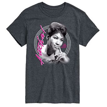 Big & Tall Aretha Franklin Queen Of Soul Tee