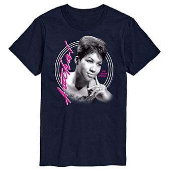 Big & Tall Aretha Franklin Queen Of Soul Tee