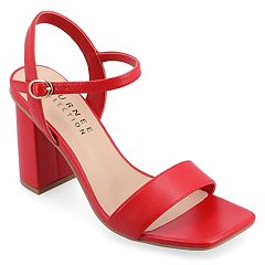 Kohls 2024 red sandals