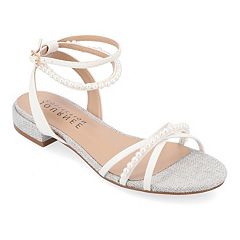 Kohls womens hot sale white sandals