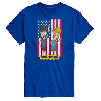 Big & Tall Beavis & Butthead Americana Tee