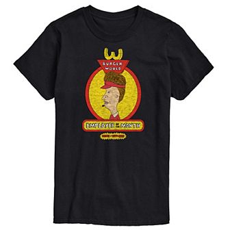 Big & Tall Beavis & Butthead Employee Of The Month Tee