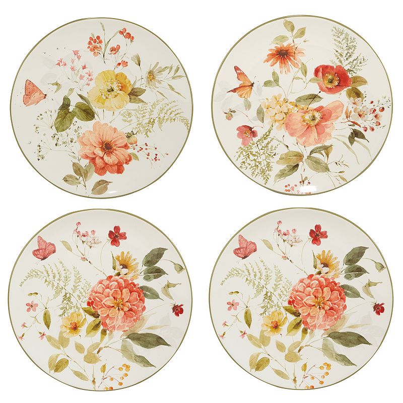 UPC 730384722686 product image for Certified International Nature's Song 4-pc. Dinner Plate Set, Multi | upcitemdb.com
