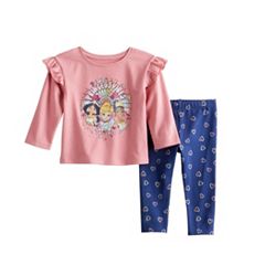 Disney's Minnie Mouse Baby & Toddler Girl Top & Flare Leggings Set by  Jumping Beans®