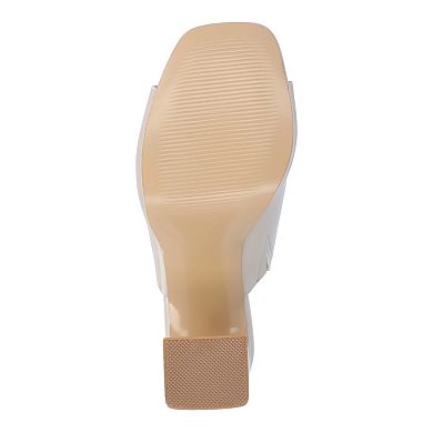 Journee Ezzlynn Women's Block Heel Sandals