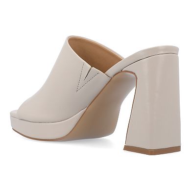 Journee Ezzlynn Women's Block Heel Sandals