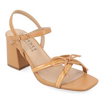 Journee Issmia Women's Block Heel Dress Sandals