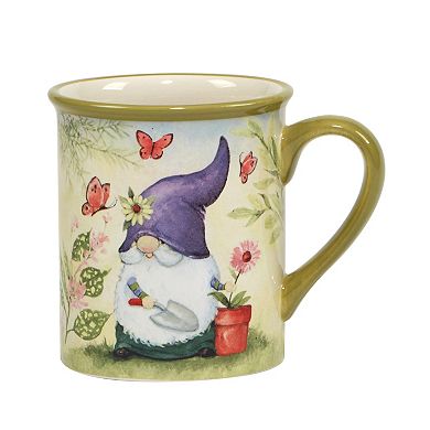 Certified International Garden Gnomes 4-pc. Mug Set