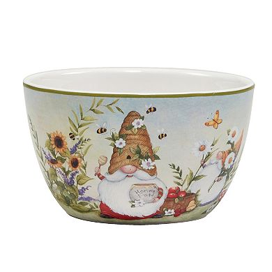 Certified International Garden Gnomes 4-pc. Ice Cream Bowl Set