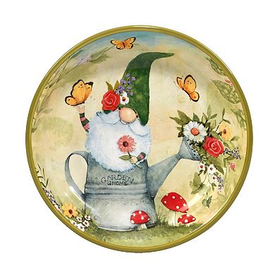 Certified International Garden Gnomes 4-pc. Soup / Pasta Bowl Set