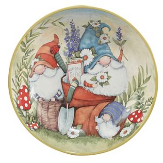 Certified International Garden Gnomes Serve / Pasta Bowl