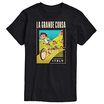 Disney / Pixar's Luca Big & Tall La Grande Postcard Graphic Tee