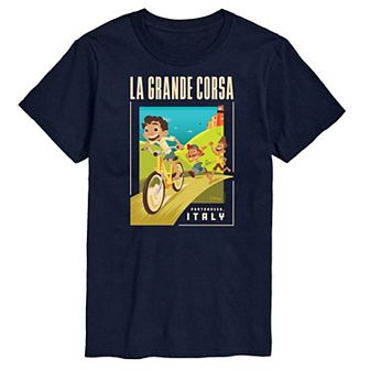 Disney / Pixar's Luca Big & Tall La Grande Postcard Graphic Tee