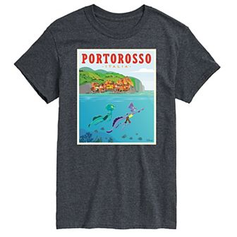 Disney / Pixar's Luca Big & Tall Italy Postcard Graphic Tee