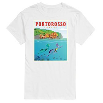Disney / Pixar's Luca Big & Tall Italy Postcard Graphic Tee