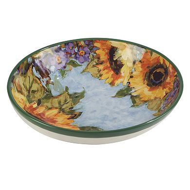 Certified International Sunflower Bouquet Serving / Pasta Bowl