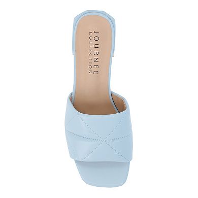 Journee Elidia Women's Block Heel Sandals