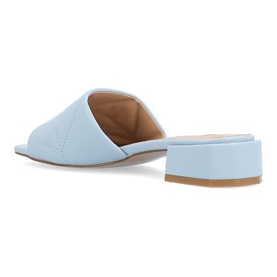 Journee Elidia Women's Block Heel Sandals