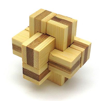 PicassoTiles 8 Styles Wooden Burr Cube Puzzle Brain Teaser Educational Toy Set for Kids Ages 5+