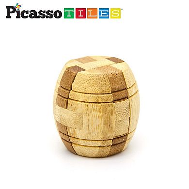 PICASSOTILES 8 Styles Wooden Brainteaser Puzzle Cubes