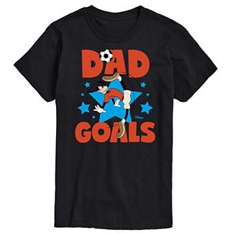 Disney's Goofy Big & Tall Dad Goals Graphic Tee