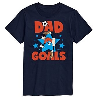 Disney's Goofy Big & Tall Dad Goals Graphic Tee