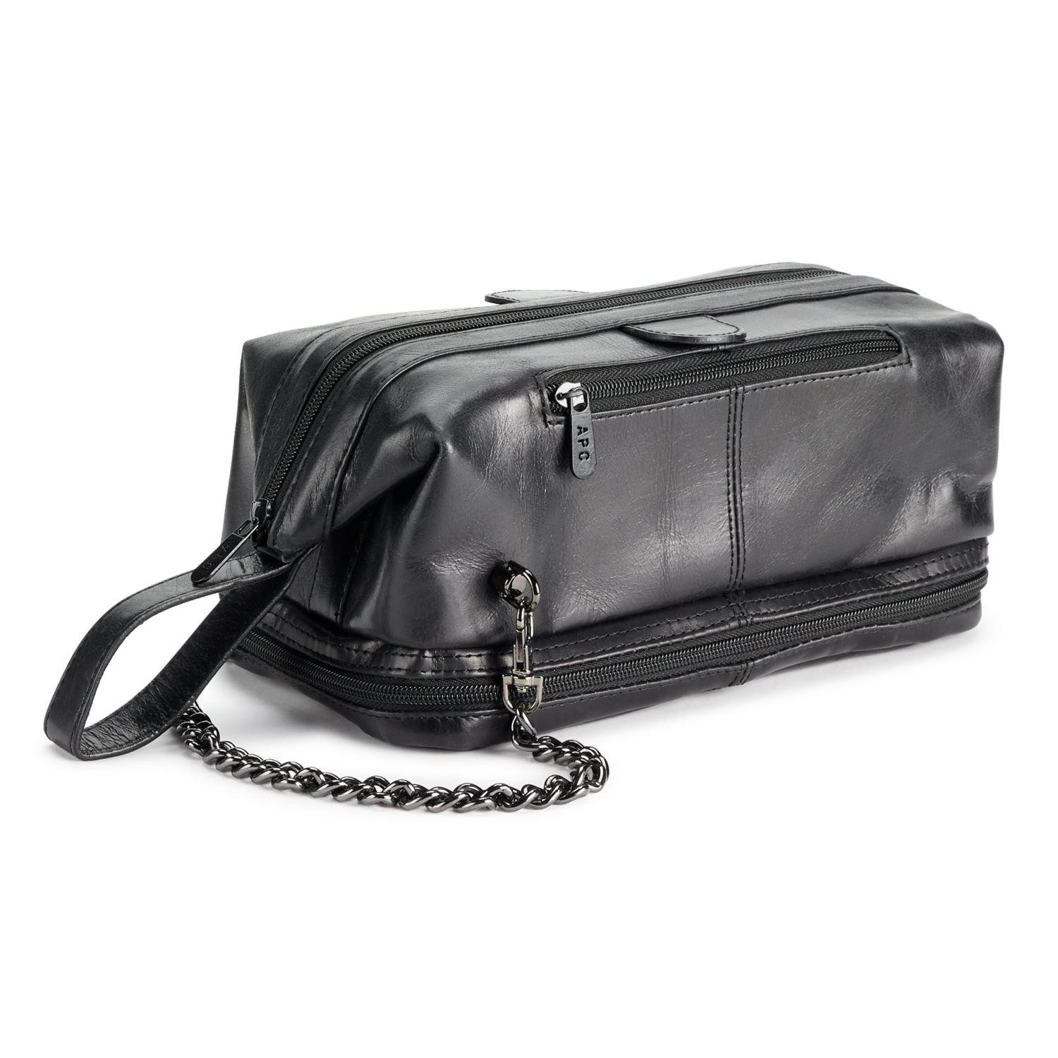 Kohls black leather discount purses