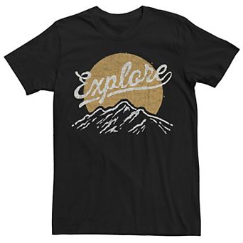 Men's Explore In Mountains Tee