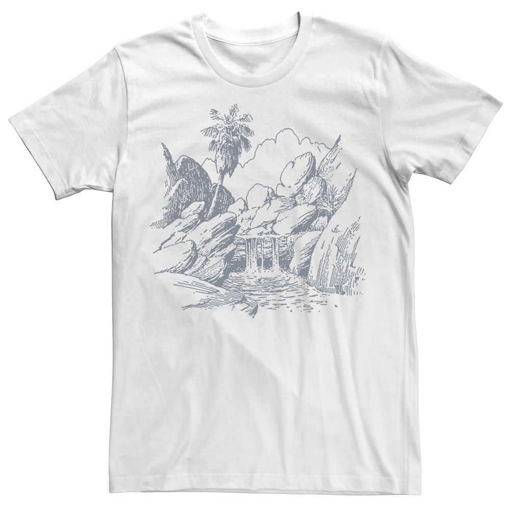 Men's Waterfall Nature Tee