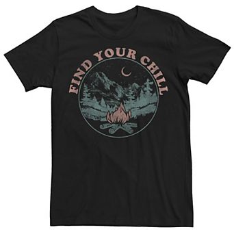 Men's Find Your Chill Campfire Circle Tee