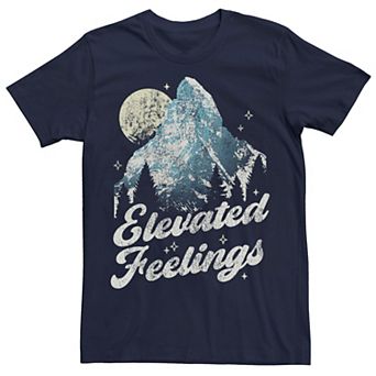 Men's Elevated Feelings Nighttime Mountain & Forest Tee