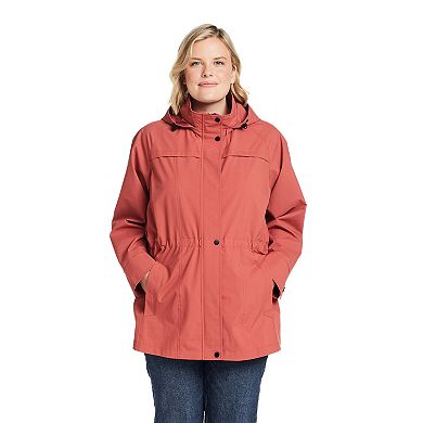 Plus Size Gallery Hooded Packable Jacket