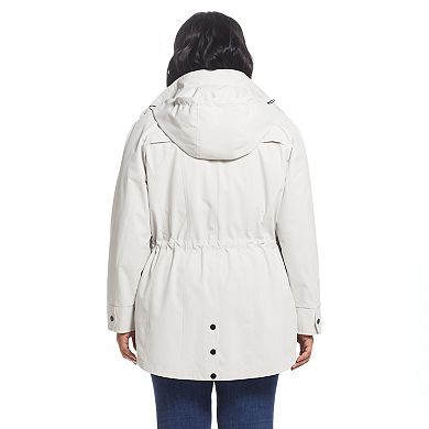 Plus Size Gallery Hooded Packable Jacket