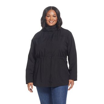 Plus Size Gallery Hooded Packable Jacket
