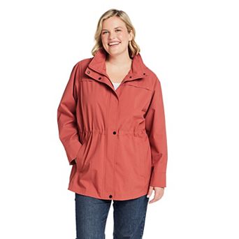 Plus Size Gallery Hooded Packable Jacket