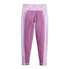 All In Motion Girls Active Tie-dye Leggings Size XL 14-16 Yoga Pink Purple