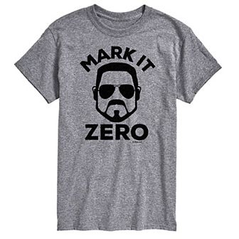 Big & Tall The Big Lebowski Mark It Zero Tee