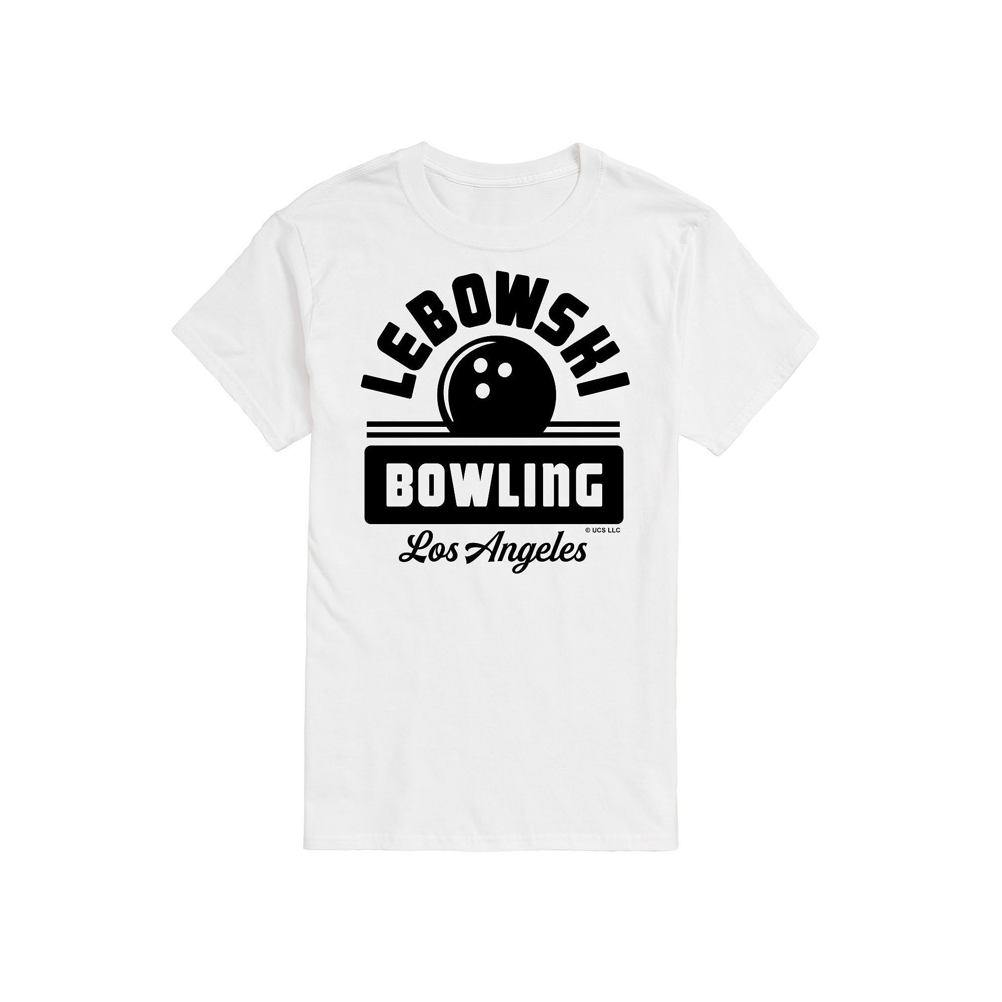 Big & Tall The Big Lebowski Bowling Tee, Mens, Size: Large Tall, White