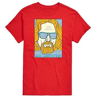 Big & Tall The Big Lebowski Rock Era Poster Tee