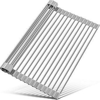 Zulay Kitchen Multipurpose Roll Up Sink Drying Rack