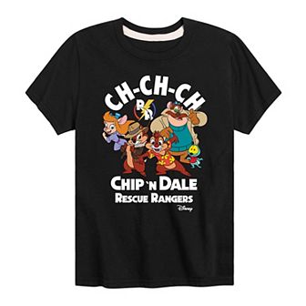 Disney's Chip N Dale Boys 8-20 Ch Ch Ch Graphic Tee