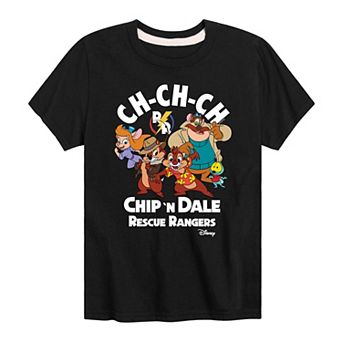 Disney's Chip N Dale Boys 8-20 Ch Ch Ch Graphic Tee